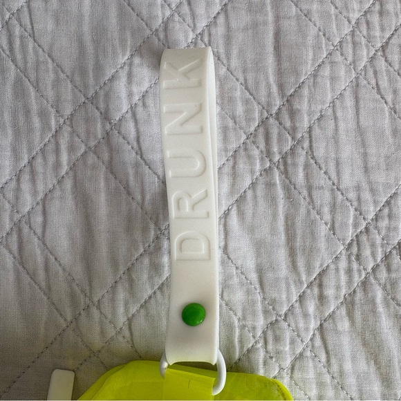 Drunk Elephant Neon Yellow Cosmetic Bag - Picture 2 of 5